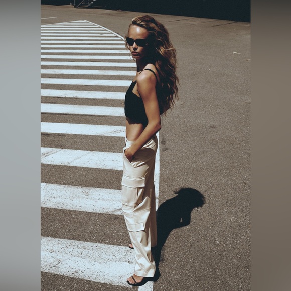 NWT ZARA CROP TOP - Picture 3 of 7